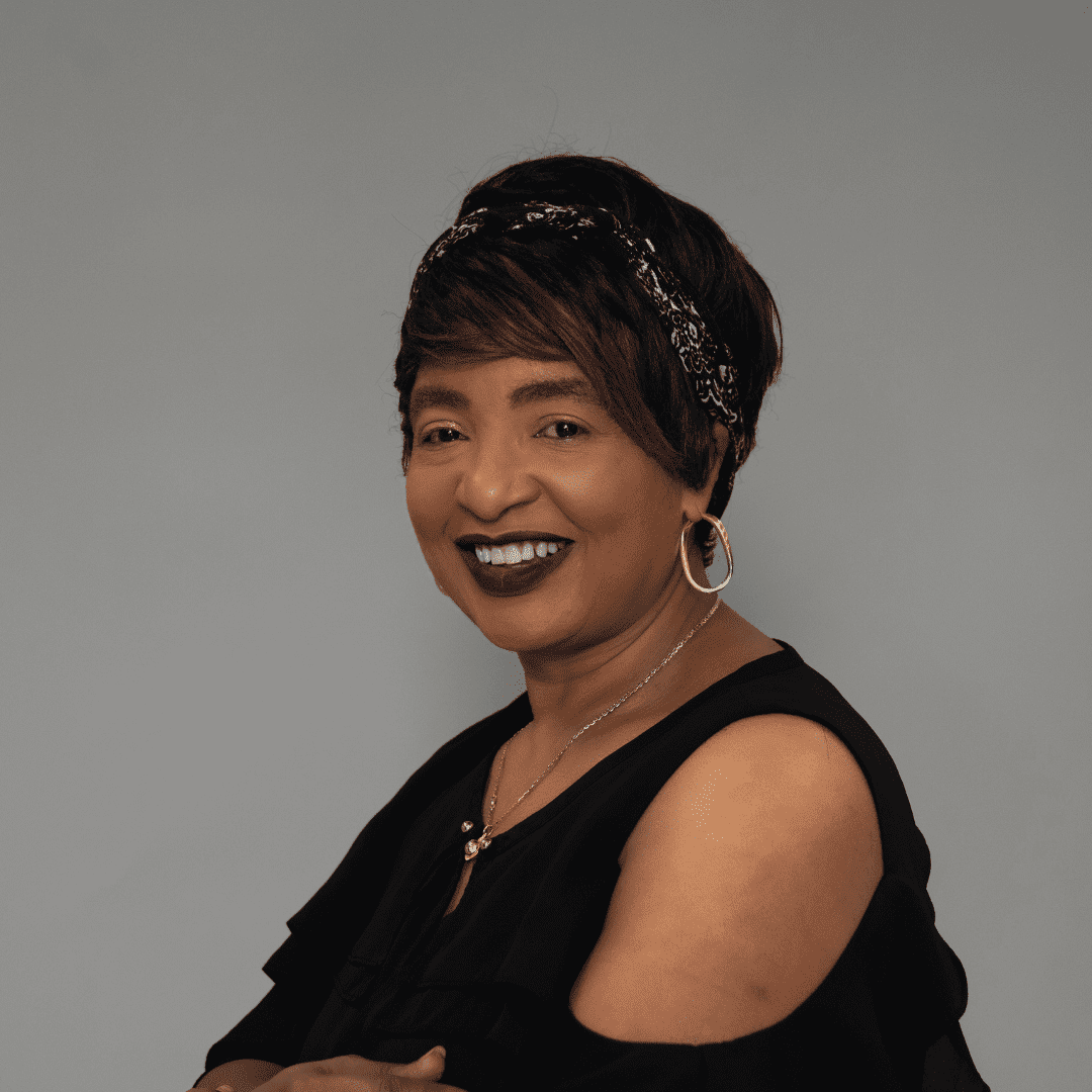 Portrait of Jennifer M., a professional stylist at The Changing Room Salon, showcasing their expertise and style.