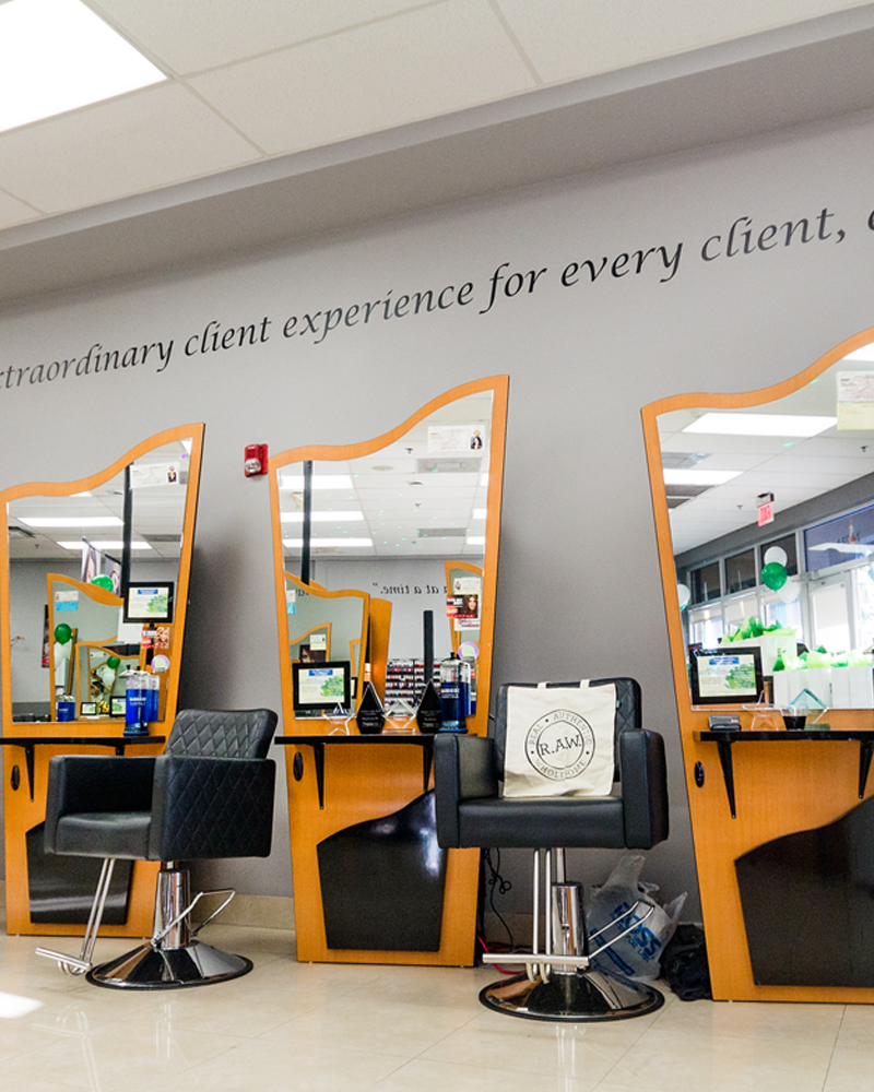 Changing Room Salons interior